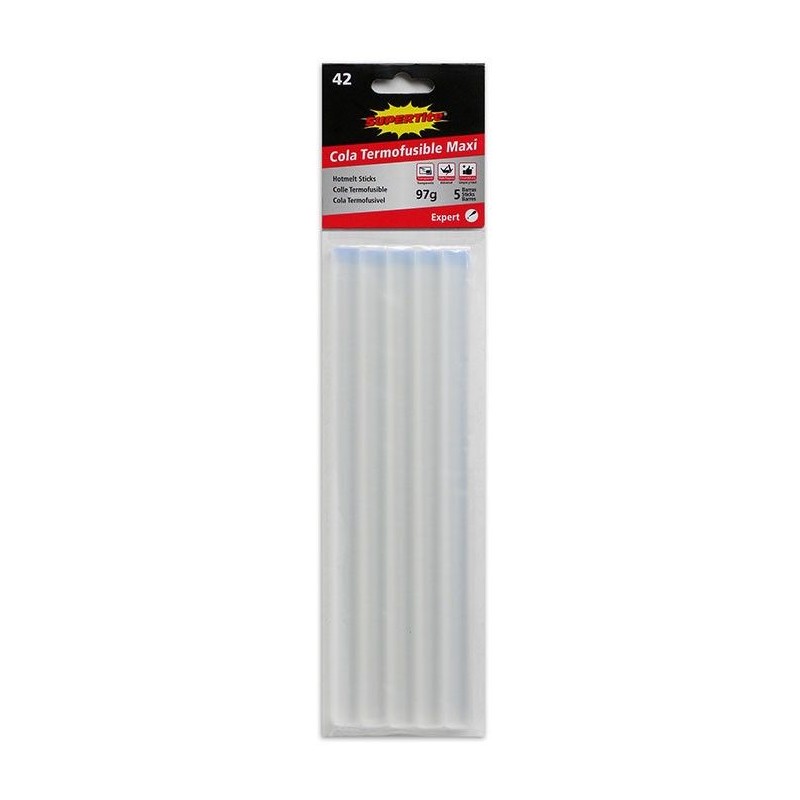 BUZIFU Barras de Silicona Negra, 10pcs Barras de Pegamento Termofusible 11  mm x 270 mm Barras