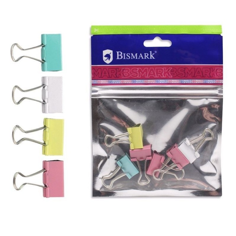 PINZA COLORES 19MM PACK-6 UNIDADES