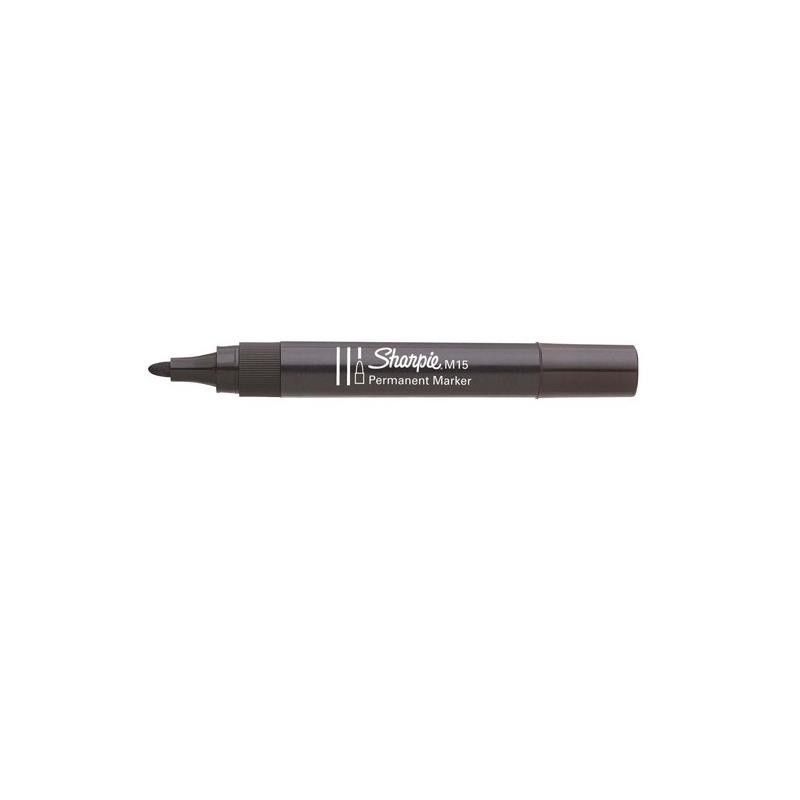 ROTULADOR PERMANENTE SHARPIE M15 NEGRO 2.0MM