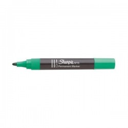 ROTULADOR PERMANENTE SHARPIE M15 VERDE 2.0MM