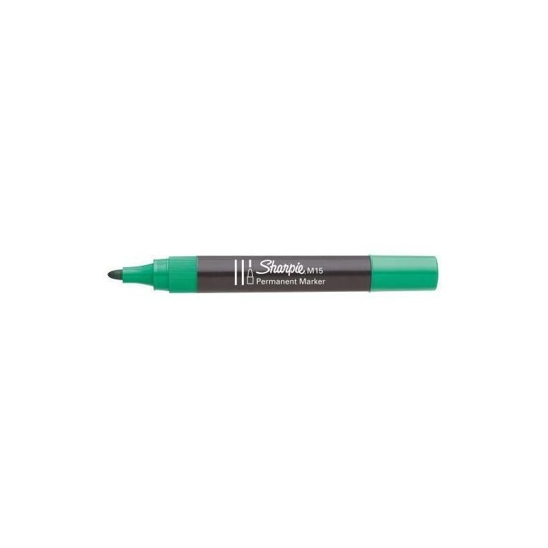 ROTULADOR PERMANENTE SHARPIE M15 VERDE 2.0MM