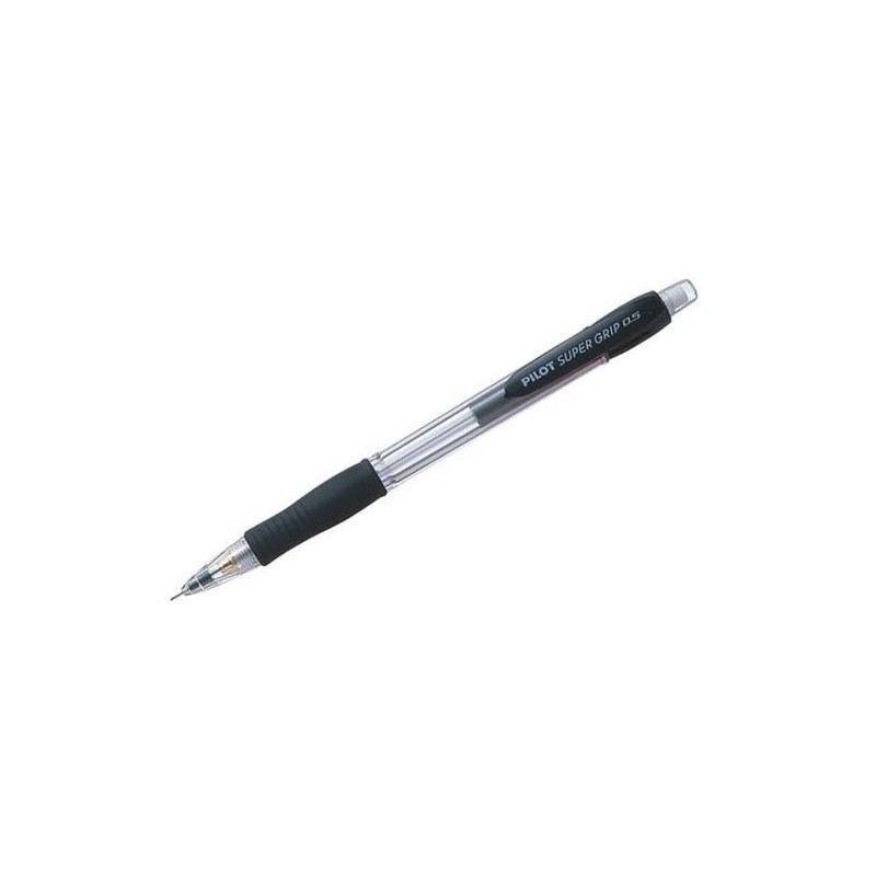 PORTAMINAS 0.5 PILOT SUPER GRIP NEGRO