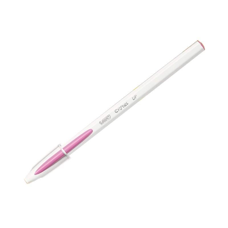 BOLIGRAFO BIC CRISTAL UP ROSA