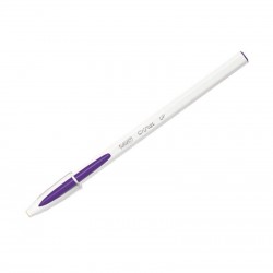 BOLIGRAFO BIC CRISTAL UP VIOLETA