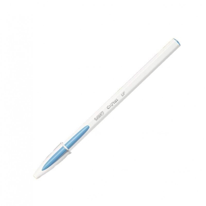 BOLIGRAFO BIC CRISTAL UP AZUL CLARO