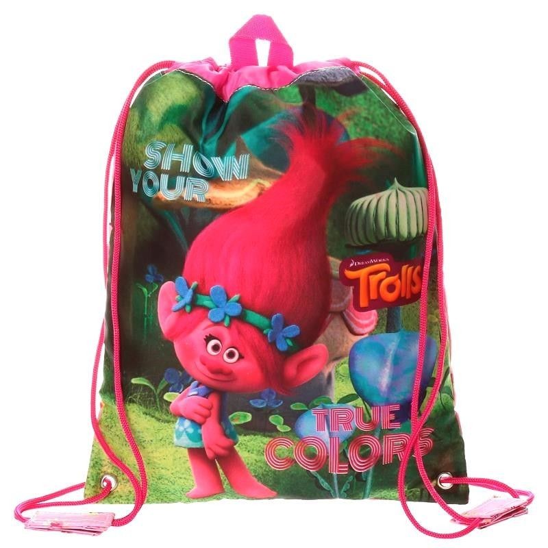 SACO 34CM TROLLS TRUE COLORS