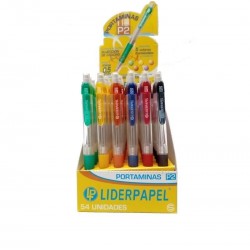 PORTAMINAS 0.5 LIDERPAPEL P2 RETRO COLOR SURTIDO