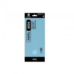 PAPEL SEDA LISO PACK-10 HOJAS AZUL CLARO