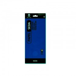 PAPEL SEDA LISO PACK-10 HOJAS AZUL OSCURO