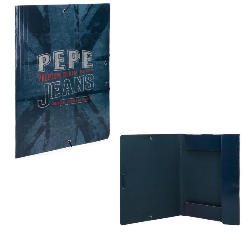 CARPETA GOMAS A4 CARTON PEPE JEANS DALES JR