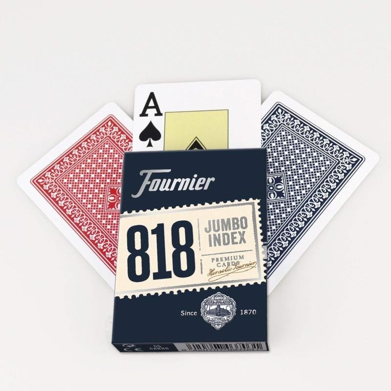 BARAJA CARTAS POKER INGLES 818/55 FOURNIER