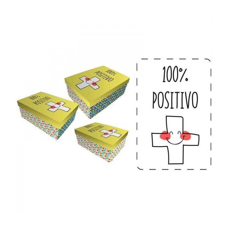 SET 3 CAJAS 100% POSITIVO