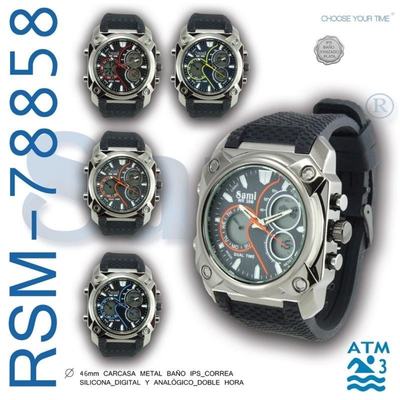 RELOJ PULSERA RSM-78858 SURTIDO