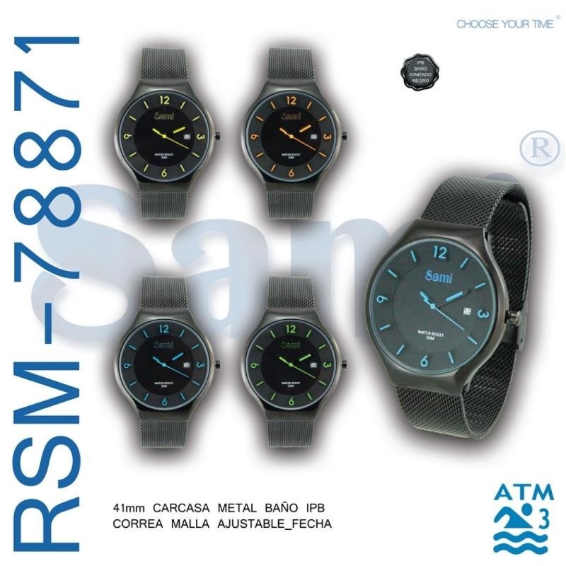 RELOJ PULSERA RSM-78871 SURTIDO