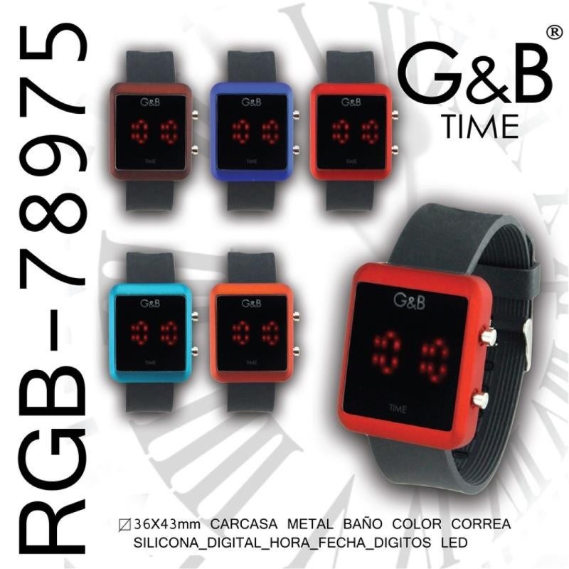 RELOJ PULSERA RGB-78975 SURTIDO