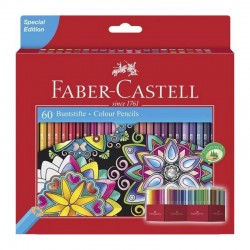 LAPIZ COLOR FABER 60 COLORES