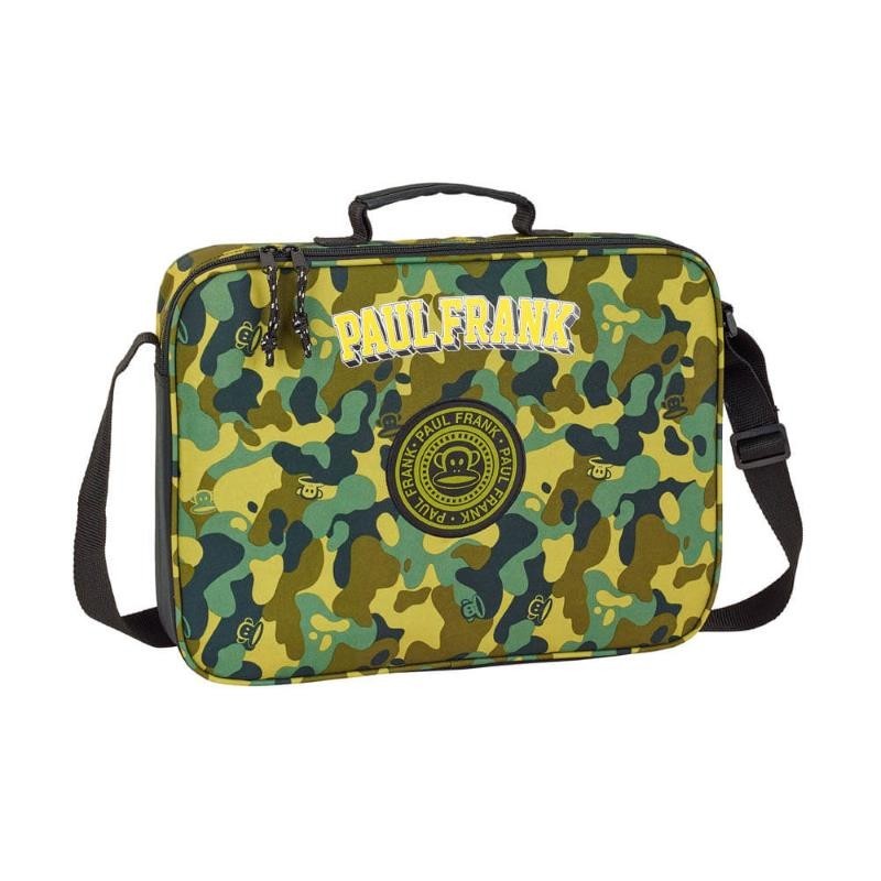 CARTERA EXTRAESCOLAR 38CM PAUL FRANK CAMO