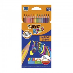 LAPIZ COLOR BIC KIDS 12 COLORES