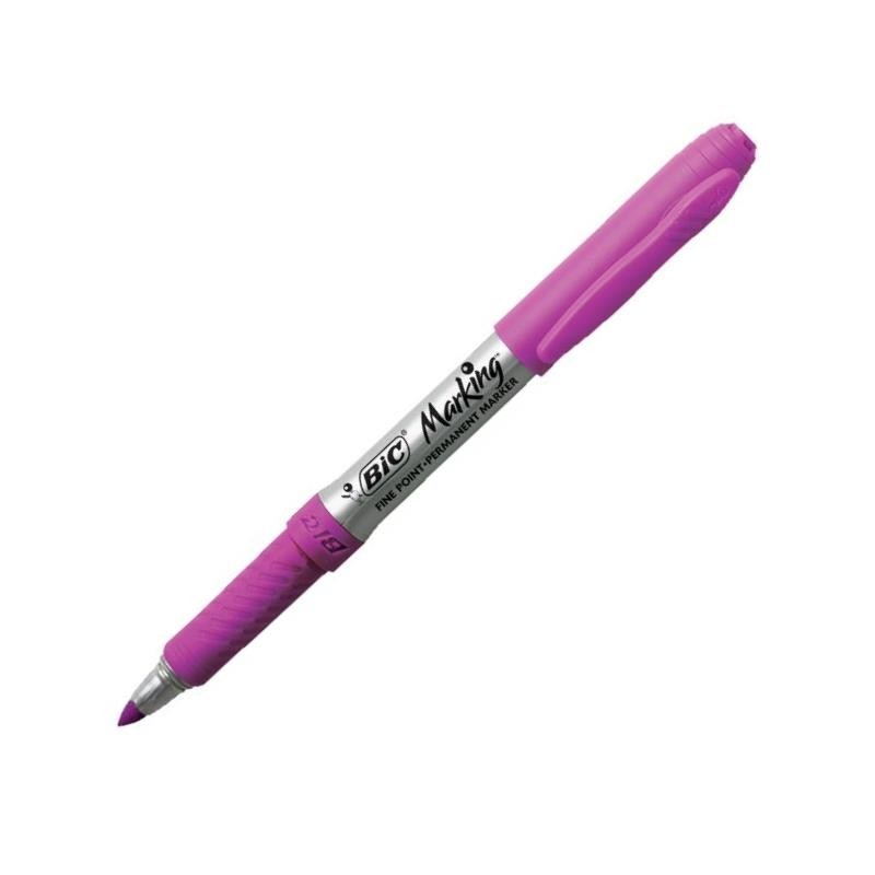 ROTULADOR PERMANENTE BIC MARKING ROSA