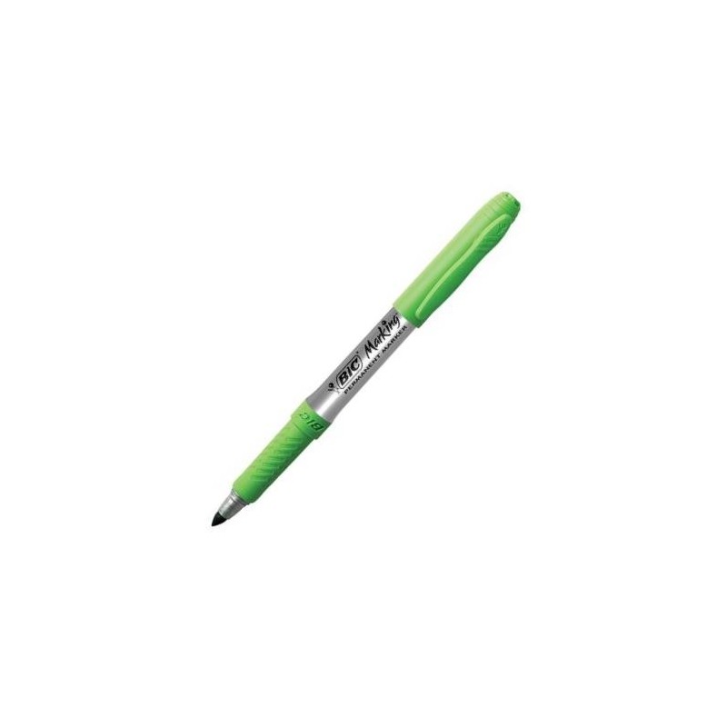 ROTULADOR PERMANENTE BIC MARKING VERDE