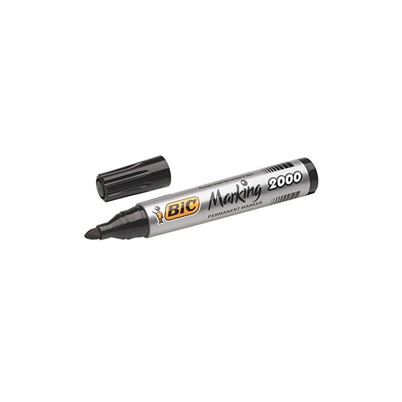 ROTULADOR PERMANENTE BIC MARKING 2000 NEGRO