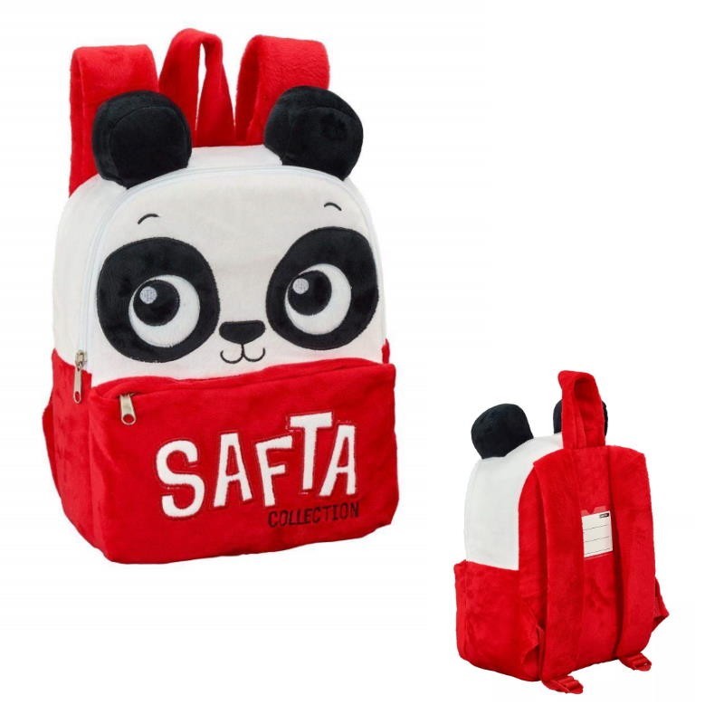 MOCHILA 27CM SAFTA PELUCHE PANDA