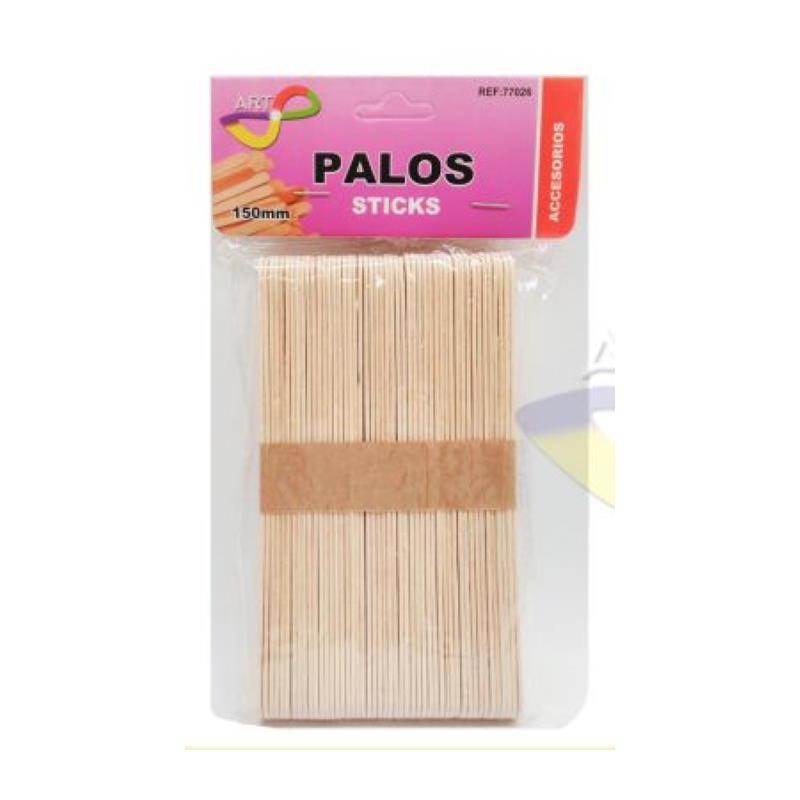 PALOS MADERA PLANOS 150*18MM 