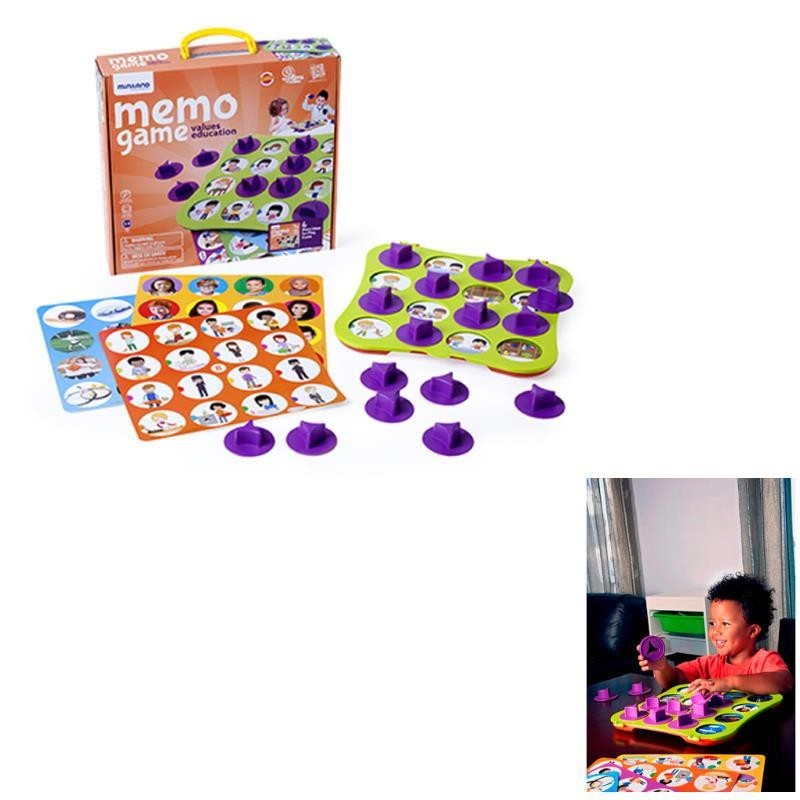 JUEGO MINILAND MEMO GAME VALUES EDUCATION