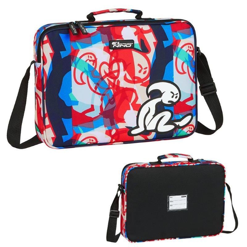 CARTERA EXTRAESCOLAR 38CM EL NIÑO ALOHA AMIGO