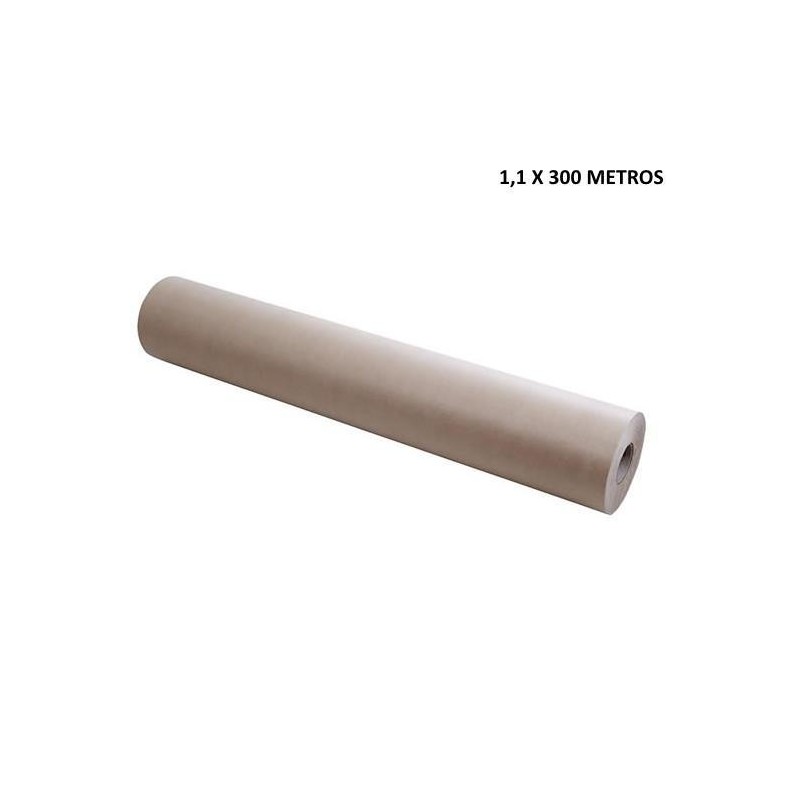 PAPEL KRAFT 1,1*300 METROS MARRON 23KG