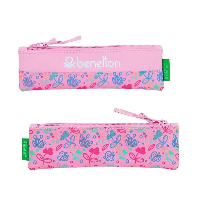 ESTUCHE PORTATODO FINO BENETTON BUTTERFLIES