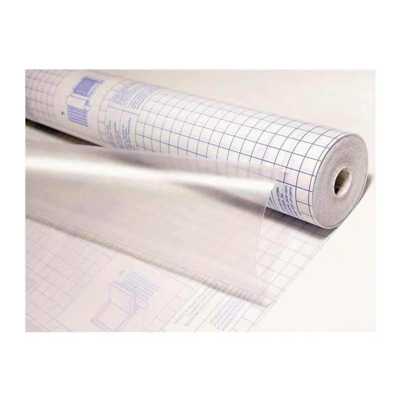 PAPEL ADHESIVO ROLLO 0.50*20M TRANSP 80 MICRAS