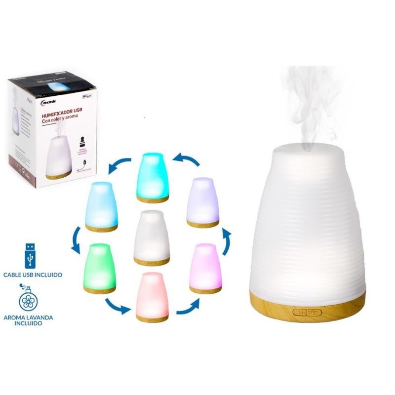 HUMIDIFICADOR USB COLOR Y AROMA