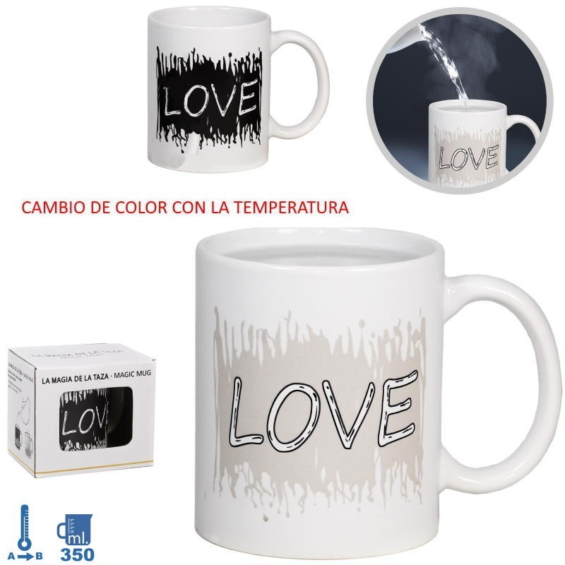 TAZA CERAMICA MAGICA LOVE