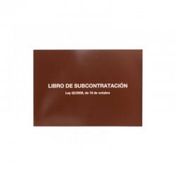 LIBRO DE SUBCONTRATACION FOLIO APA