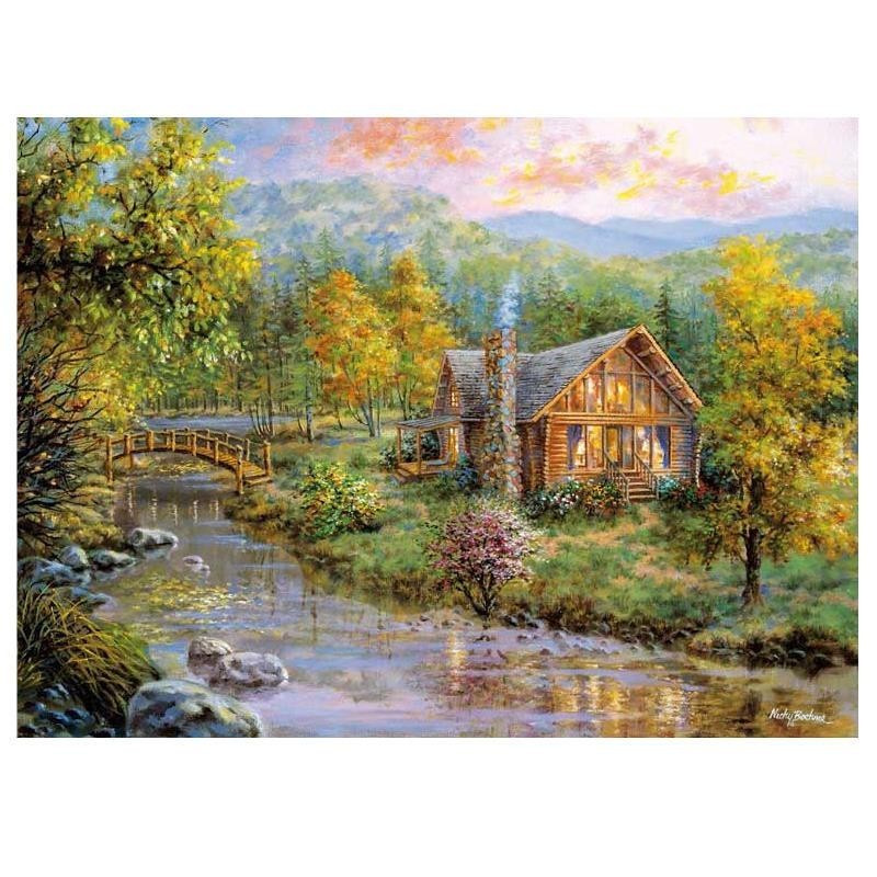 PUZZLE CLEMENTONI  4000 PZ PEACEFUL GROVE