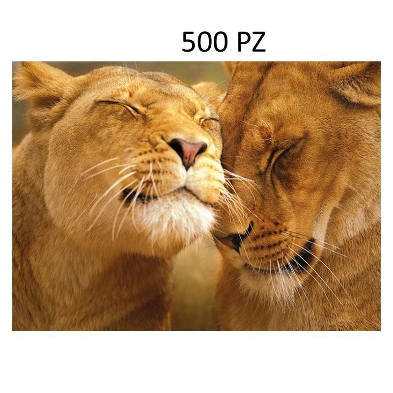PUZZLE CLEMENTONI   500 PZ LIONS (LEONES)