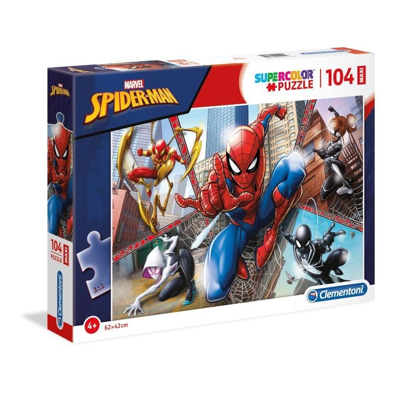 PUZZLE CLEMENTONI   104 PZ SPIDERMAN