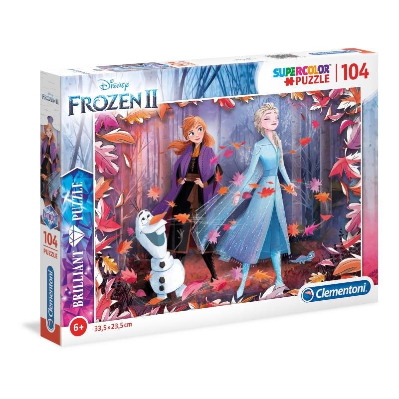 PUZZLE CLEMENTONI   104 PZ FROZEN 2 DIAMANTE