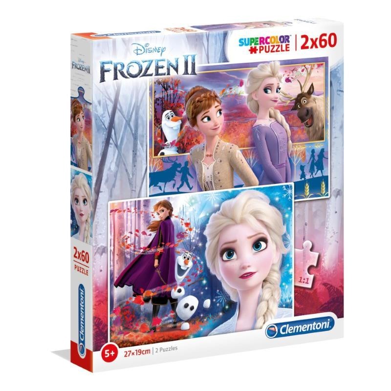 PUZZLE CLEMENTONI    60 PZ FROZEN 2 2UNIDADES