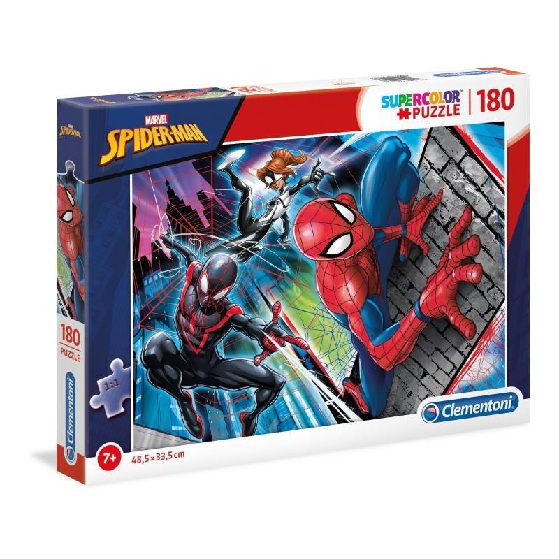 PUZZLE CLEMENTONI   180 PZ SPIDERMAN MOD1