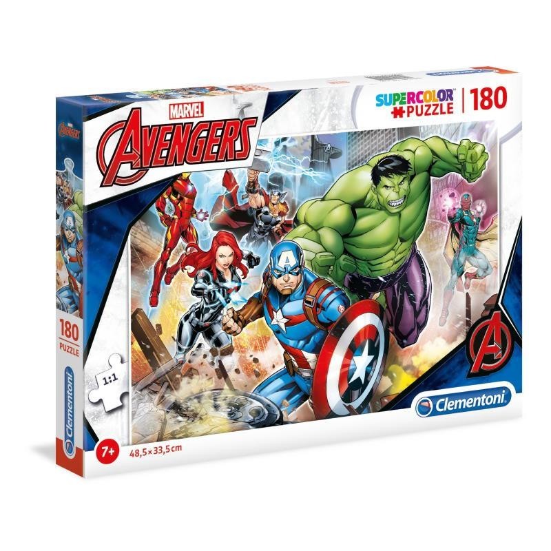 PUZZLE CLEMENTONI   180 PZ THE AVENGERS