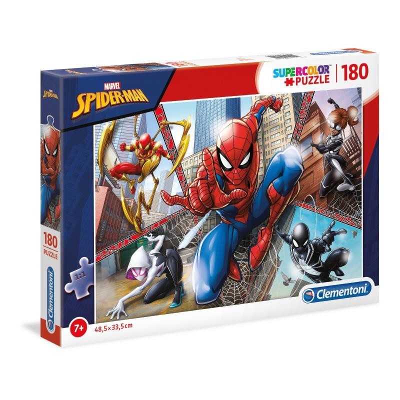 PUZZLE CLEMENTONI   180 PZ SPIDERMAN MOD2