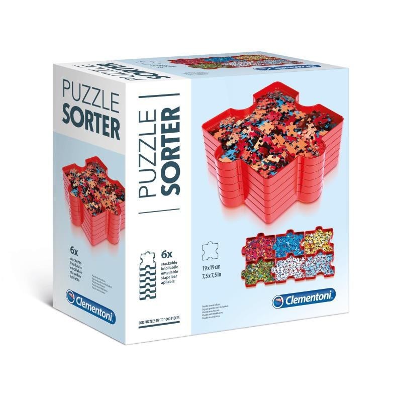 PUZZLE BANDEJA APILABLE PACK 6 UNIDADES