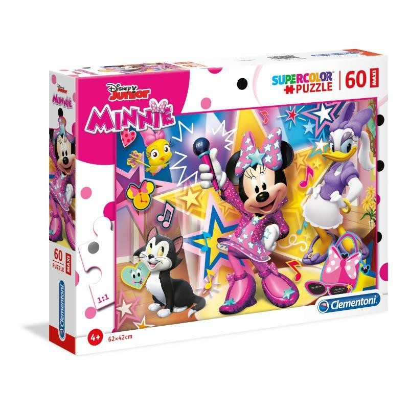 PUZZLE CLEMENTONI    60 PZ MAXI MINNIE HAPPY