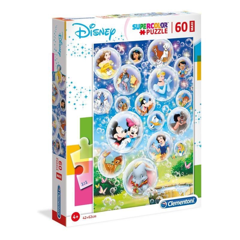 PUZZLE CLEMENTONI    60 PZ MAXI DISNEY CLASSIC