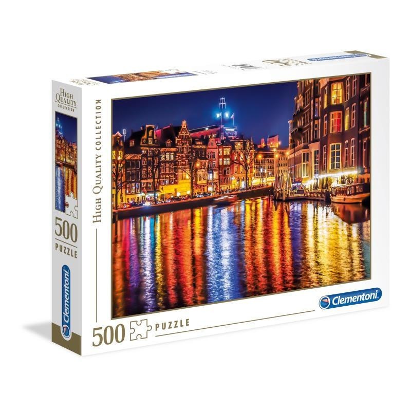 PUZZLE CLEMENTONI   500 PZ AMSTERDAM