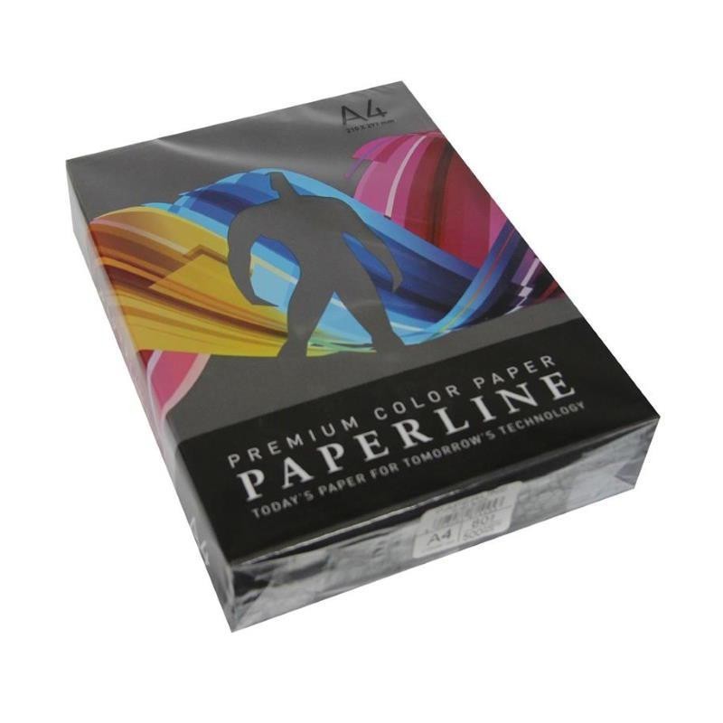 PAPEL A4  80GR COLOR PAQUETE 500 NEGRO