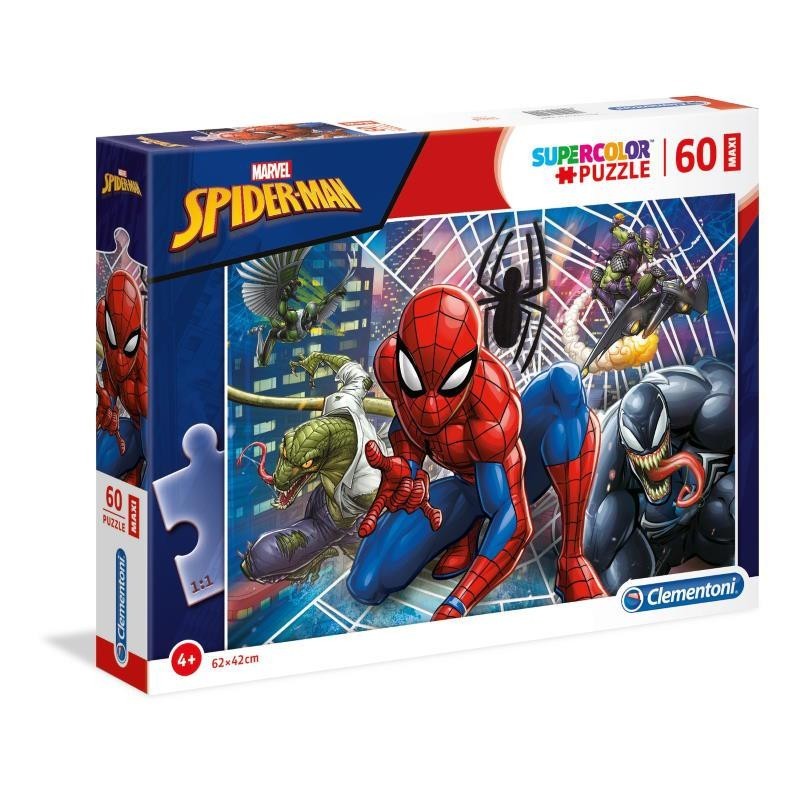 PUZZLE CLEMENTONI    60 PZ MAXI SPIDERMAN