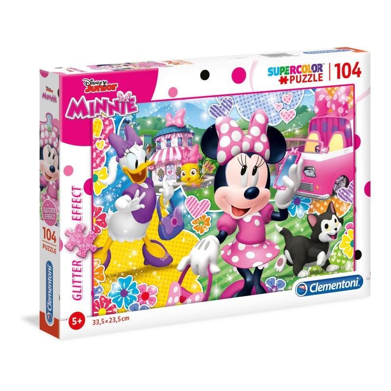 PUZZLE CLEMENTONI   104 PZ MINNIE HAPPY